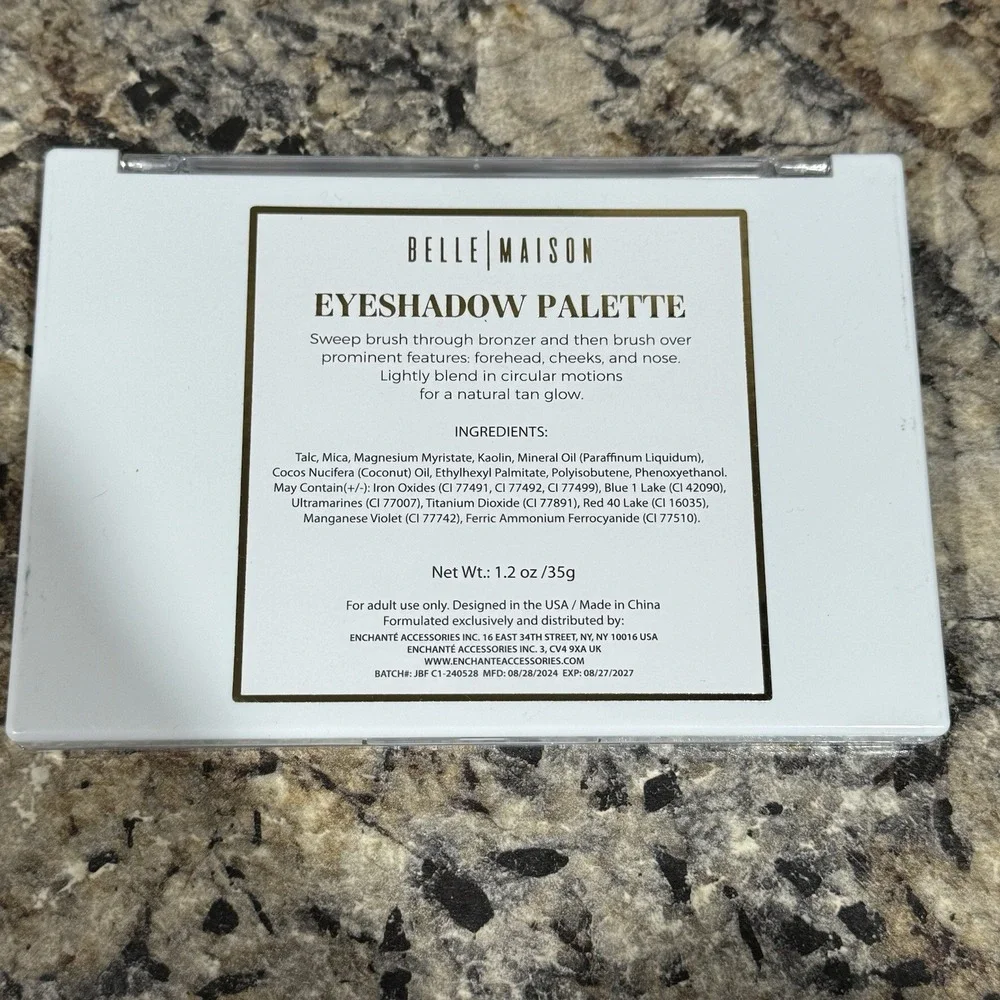 Belle‎ Maison eyeshadow palette 35 Colors Neutral Colors New